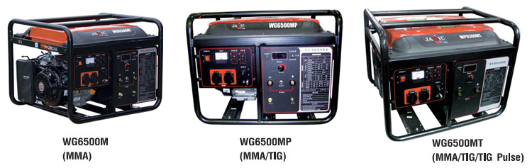 เครื่องเชื่อมพร้อมเครื่องปั่นไฟ (All-in-one) WG6500M, WG6500MP, WG6500MT